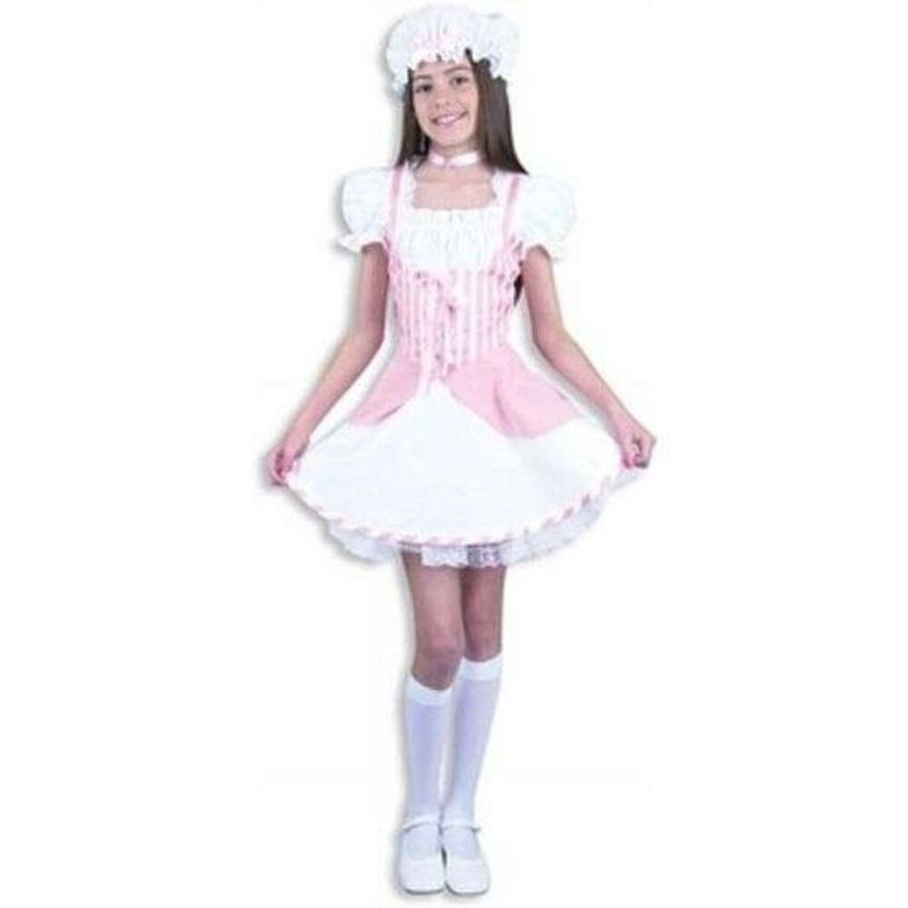 Charades Child's Pink Little Bo Peep Costume – Pink/White Size: XL - Dress Only